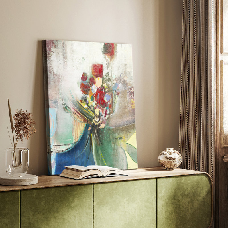 Célébration II - galerie Cavas sur mesure, H 27 po x l 18 po