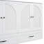Murphy Bed With Large Drawers-625933724