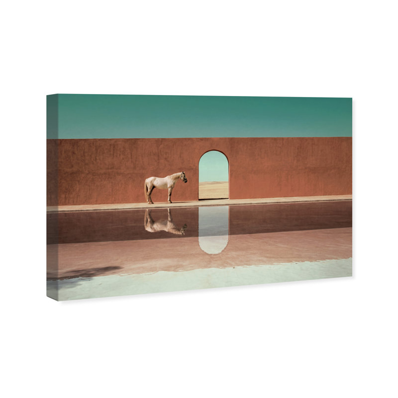 Western Reflections Print by Oliver Gal, 15"H x 10"W, Gallery Wrapped