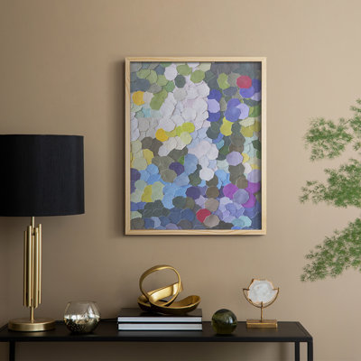Doris Duke Garden Framed Print - Solid Wood
