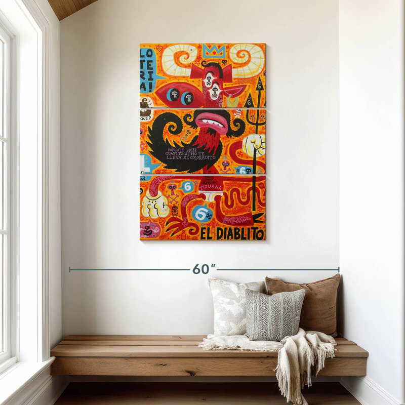 Kelan Loteria, 45" H x 28" W