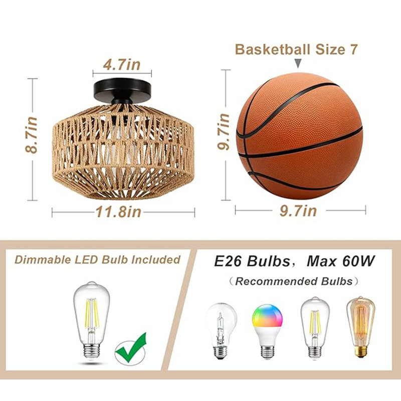 Bohemian Style Lighting Fixtures Pendant Lights