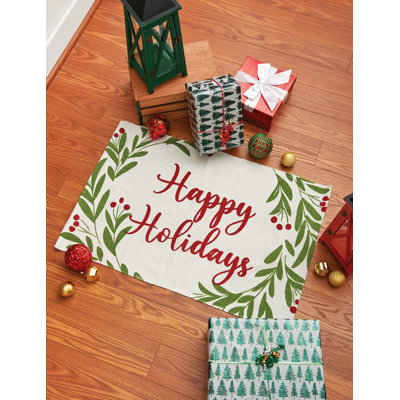 Tapis Happy Holiday Dhurrie