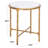 Evelynn 20" H x 18" W Iron End Table-2102589453-2056691173