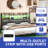 Upholstered Bookcase Storage Bed-485953030-485953035