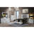 MOON WHITE MARBLE BED W/LED-112152242