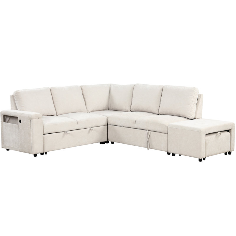 Comfortable L-Shaped Modular With Storage And Features, For Multiple Settings Practical Ports, Ideal Different Rooms
