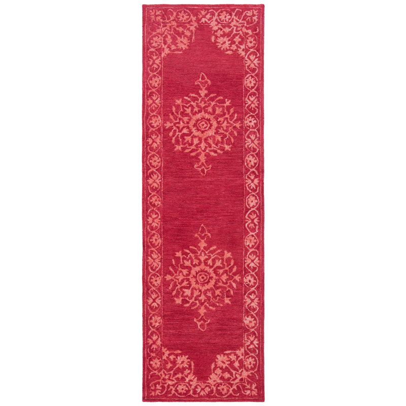 Culebra Hand Tufted Wool Oriental Rug, Runner 2'3" x 8'