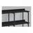 Metal Frame 3-Tier Console Table