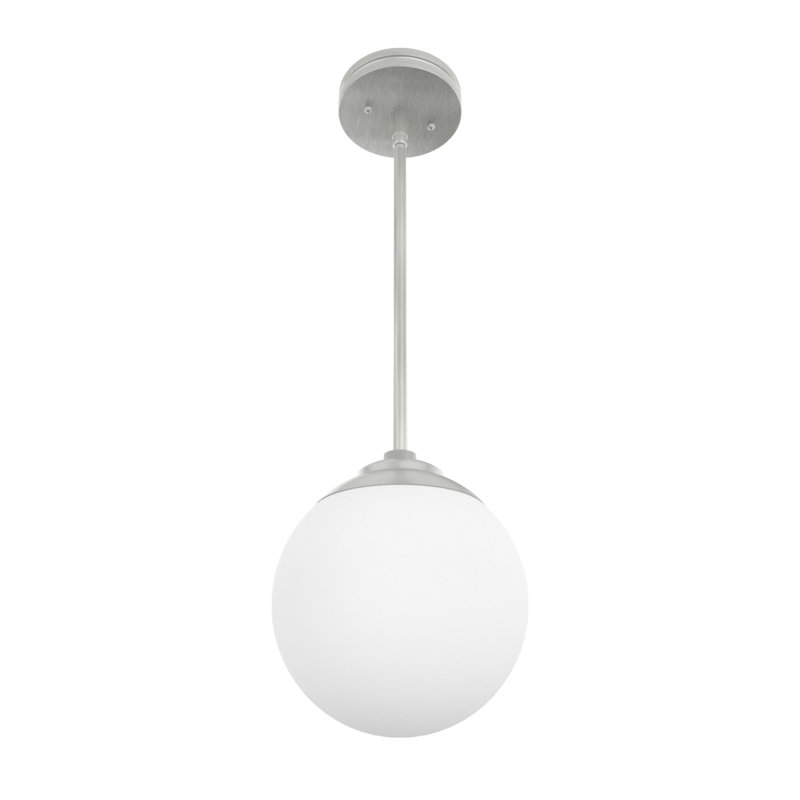 Hepburn 1 - Light Globe Pendant, Brushed Nickel