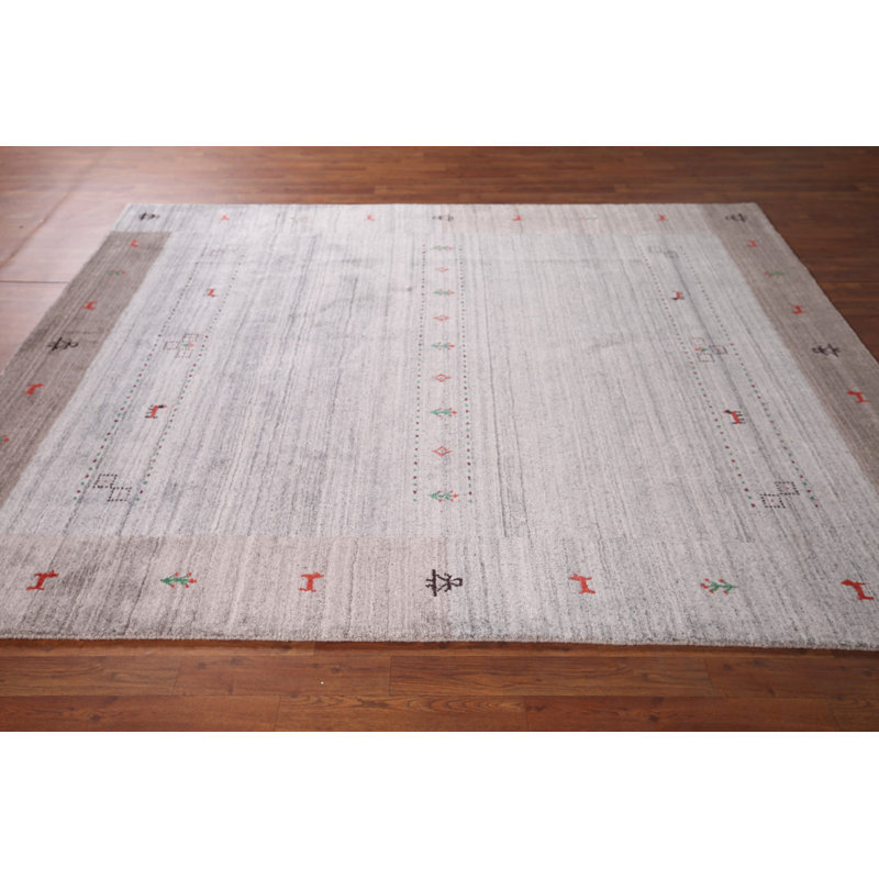 Tapis indien noué à la main Gabbeh 7 x 8
