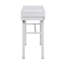 Bureau d'écriture blanc avec 1 tiroir