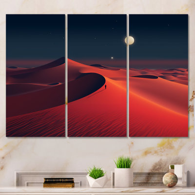 Red Desert Twilight Photo IV - Desert Wall Art