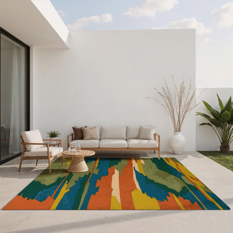 Tapis intérieur et extérieur Prairie, Rectangulaire 2 pi x 3 pi