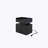 1 Set Nightstand with Adjustable LED Strip Light, 2-drawers, Large Storage Space, Suitable for Bedside Table, Coffee Table, Sofa Side Table or End Table for Study Desk