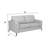 Bayerl Leather Loveseat-990242279