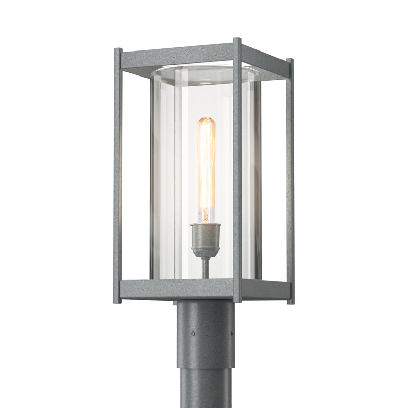 Cela 1 - Light 18.6" H Lantern Head, Clear Glass, Coastal Burnished Steel