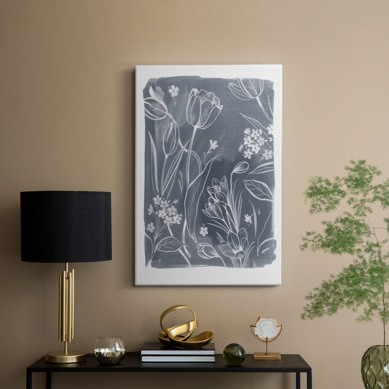 Fleurs au début du printemps I - galerie sur mesure, H 18 po x l 12 po