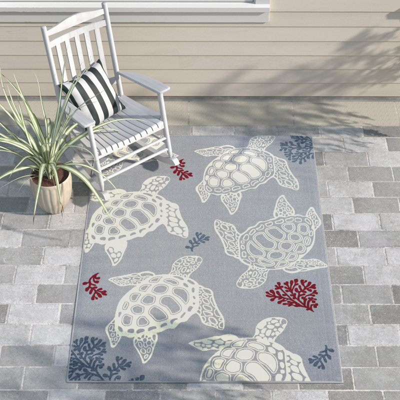 Tapis gris Animal