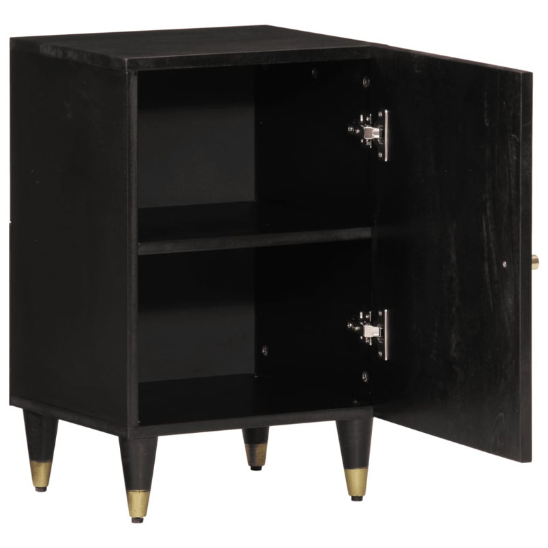 Akmini Freestanding Bathroom Cabinet, Black