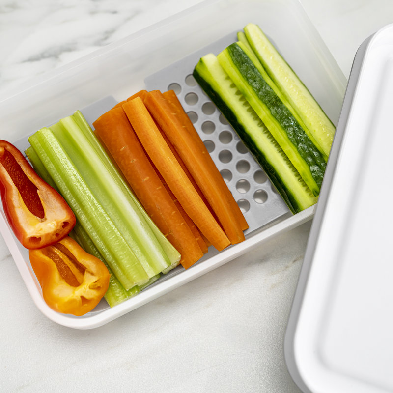 Fresh & Save Drip Tray for Plastic Boxes, Gray
