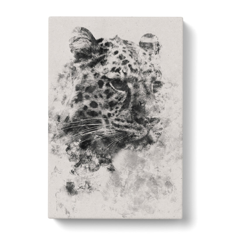 Cheetah Vol.3 Watercolour - Wrapped Canvas, 60cm H x 40cm W x 3cm D