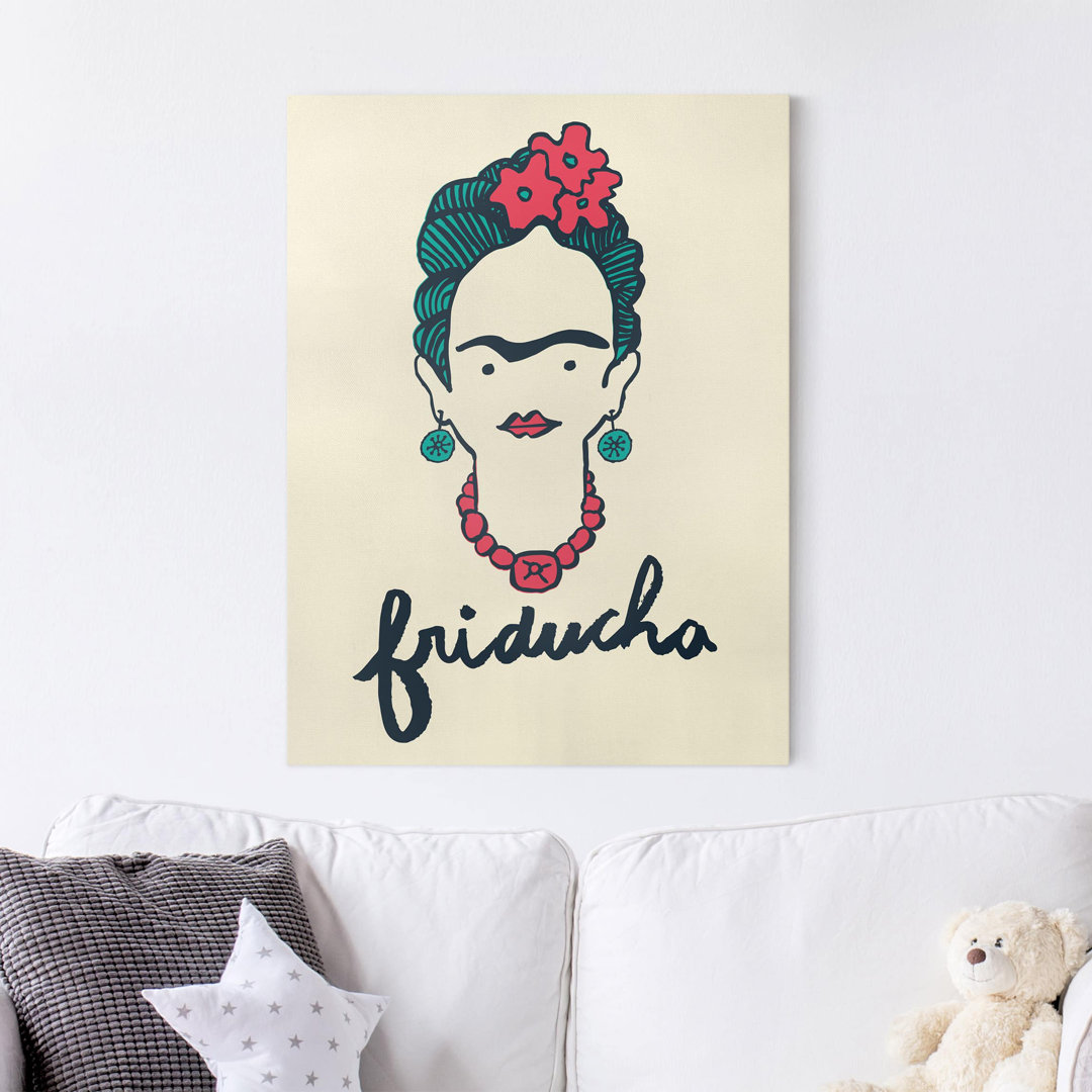 Leinwandbild Friducha von Frida Kahlo