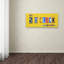 Art textuel sur toile tendue 5 heures-16419999