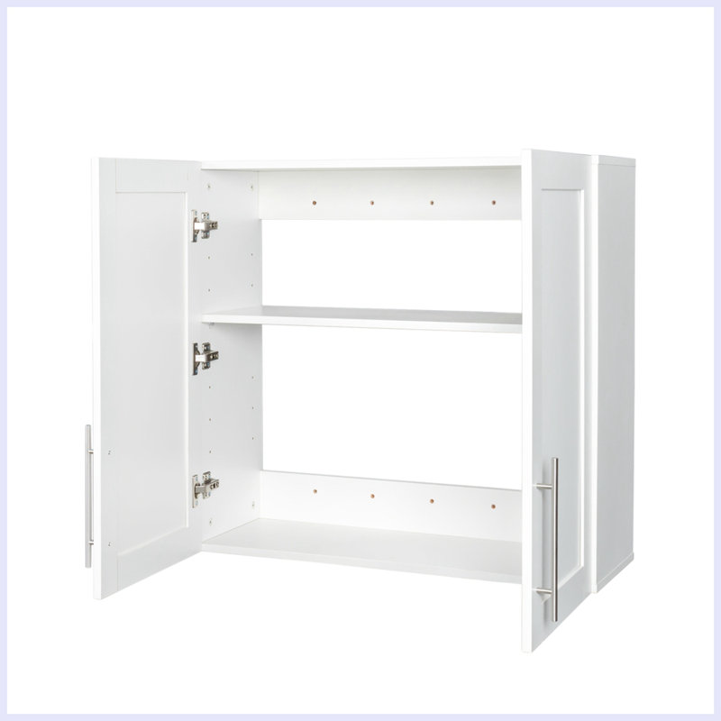 32'' W x 30'' H White Particleboard Standard Wall Cabinet Ready-to-Assemble