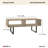 ClosetMaid Industrial Coffee Table-988554666