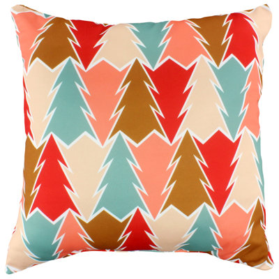 Geometric Reversible Throw Pillow