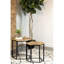 Ensemble de 2 tables gigognes