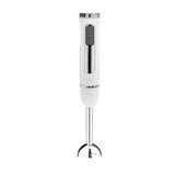 Lumme Cordless Hand Immersion Blender with Whisk, White