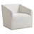Nice Modern Upholstered Barrel Armchair, 360° Swivel-840522058