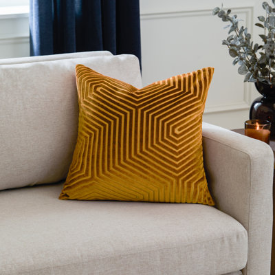 Geometric Square Throw Pillow Cover