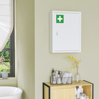Pharmacie murale avec serrure 16 po x 21 po Macabe