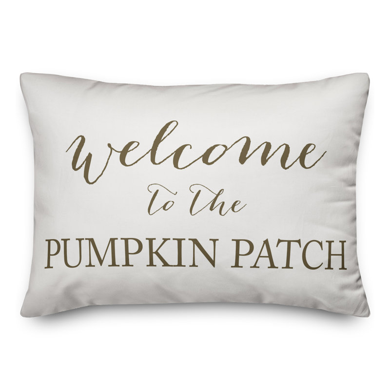  Pumpkin Patch Bike Rectangular Pillow Cover & Insert