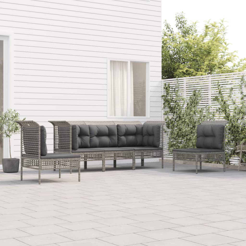 Gartenecksofa Cleophus mit Kissen