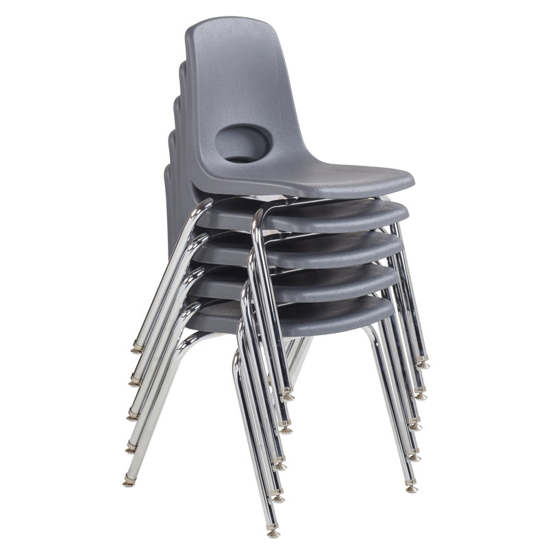 Chaise de classe empilable, Grey