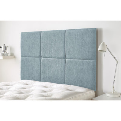 Upholstered Velvet Panel Headboard
