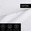 Puckered Texture Vera Wang Waffleweave Cotton Blanket-199592075-199592079