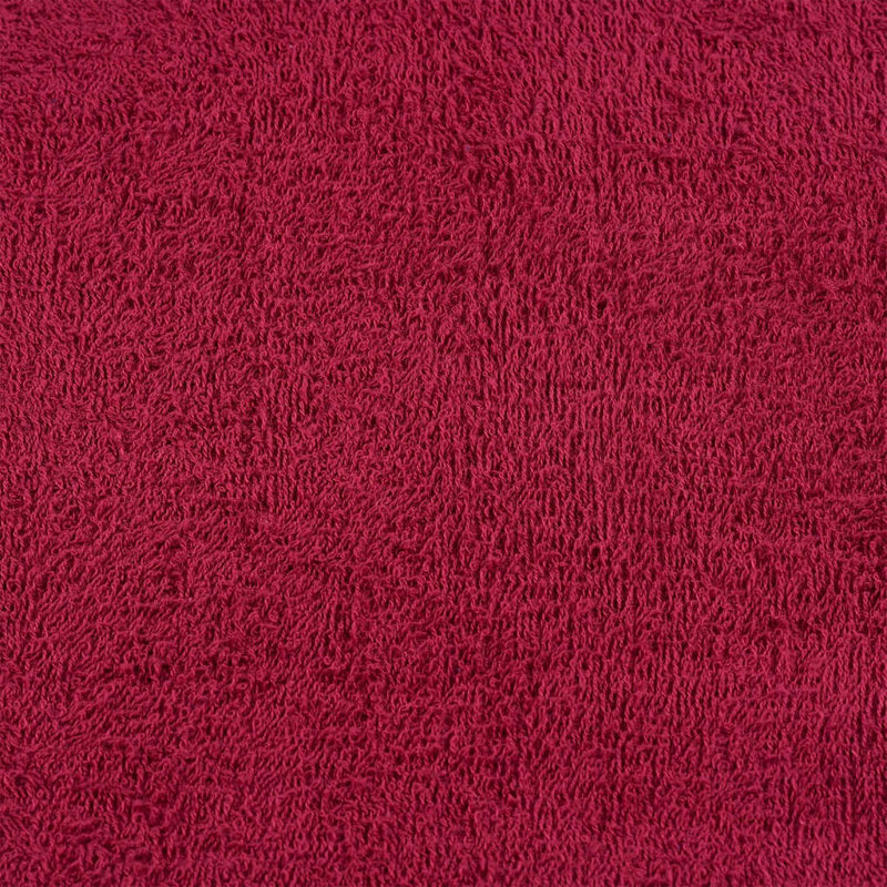 Besek 100% Cotton Bath Towels, Bordeaux, 4, 100 x 150 cm