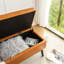 Banc de rangement avec banc de rangement pour la chambre à coucher Banc de bout de lit Banc de pied de lit-57574808