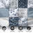 King Sheet Set,Patchwork Floral Print Bed Sheet,Soft Microfiber Bedding Sets with Deep Pocket Fitted Sheet, Flat Sheet & Pillowcases-138023253-138023260