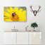 Bee Collecting Pollen Painting - Wrapped Canvas-56662020