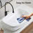 Rectangular Ceramic Vessel Sink For Bathroom
