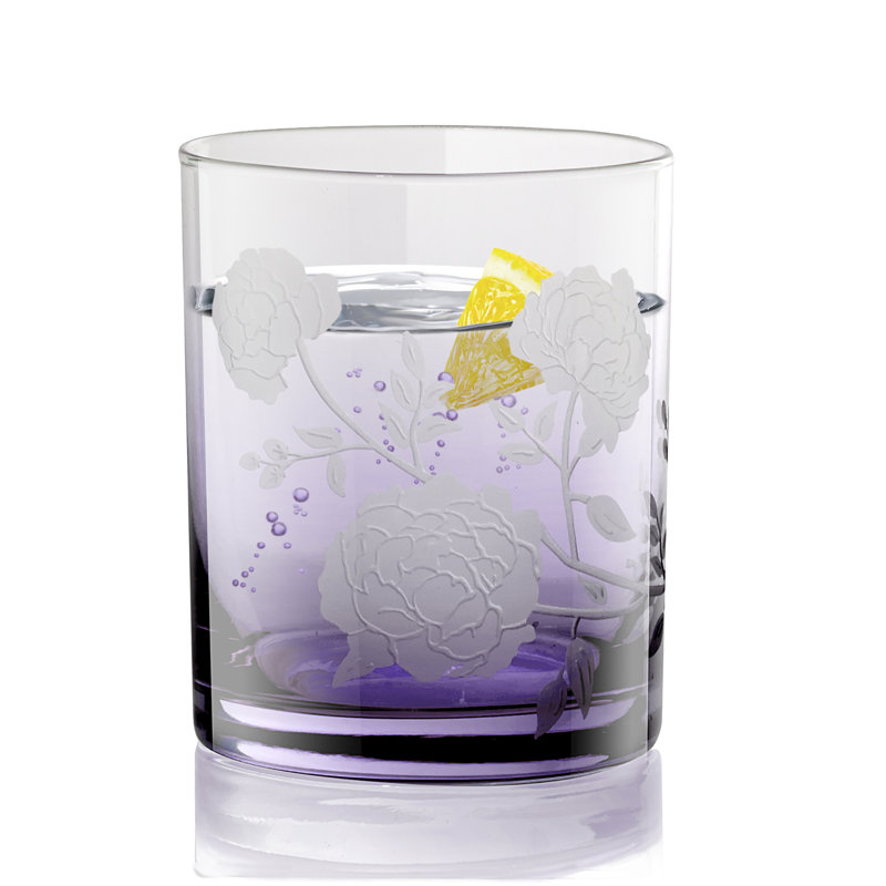 Ensemble de 2 pivoines mauves DOF, Mauve
