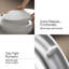 Rutledge® Quiet-Close with Grip-Tightelongated Toilet Seat-716250942-797514309