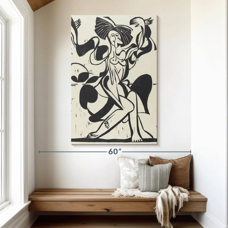 Avery Mary Wigman's Dance, H 51 po x l 34 po