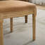 Ensemble de 2 chaises de salle à manger en rotin de style français-120974543